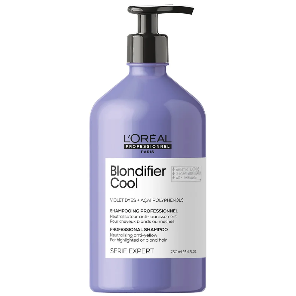 L'Oréal Professionnel Serie Expert Blondifier Champú frío para cabellos rubios o con mechas 750ml Imagen 1