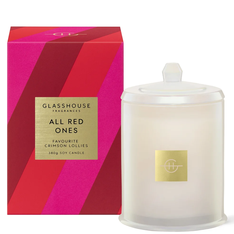 Glasshouse Fragrances All Red Ones Candle 380g Imagen 1