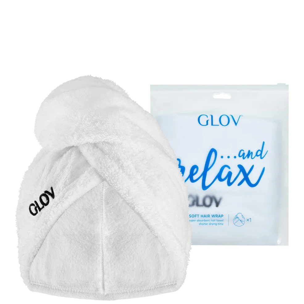 GLOV® Soft Hair Wrap - Fluffy White Imagen 1