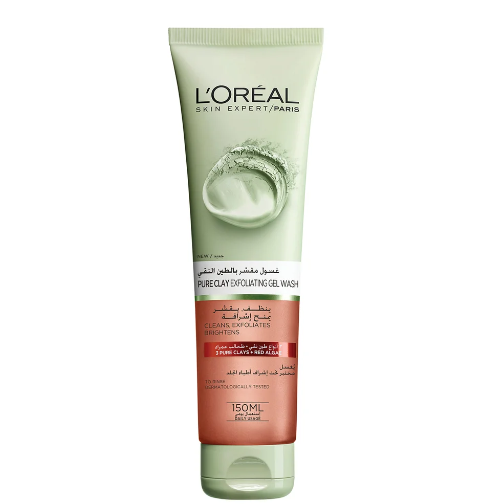 L'Oréal Paris Pure Clay Red Face Cleanser 150ml Imagen 1