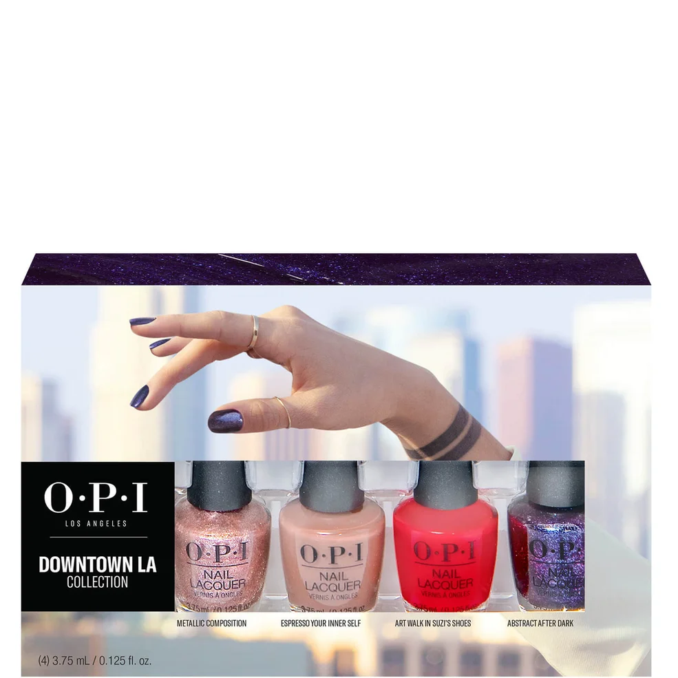 OPI Nail Polish DTLA Collection Nail Polish Gift Set 4 x 3.75ml Imagen 1