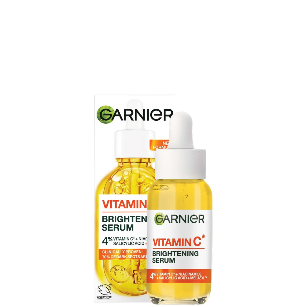 Garnier 3,5% Vitamina C, Niacinamida, Ácido Salicílico, Sérum Luminoso y Antimanchas 30ml Imagen 1
