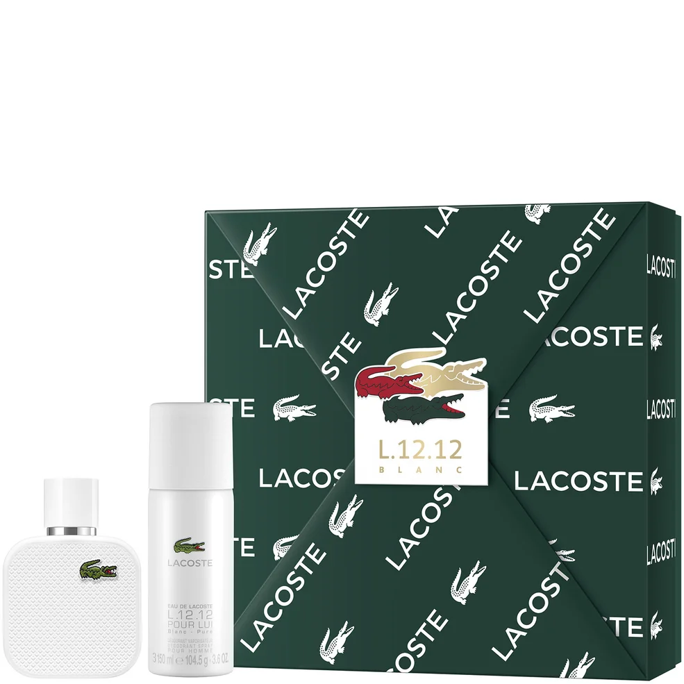 Lacoste L.12.12 Blanc For Him Eau De Toilette 50ml Gift Set Imagen 1