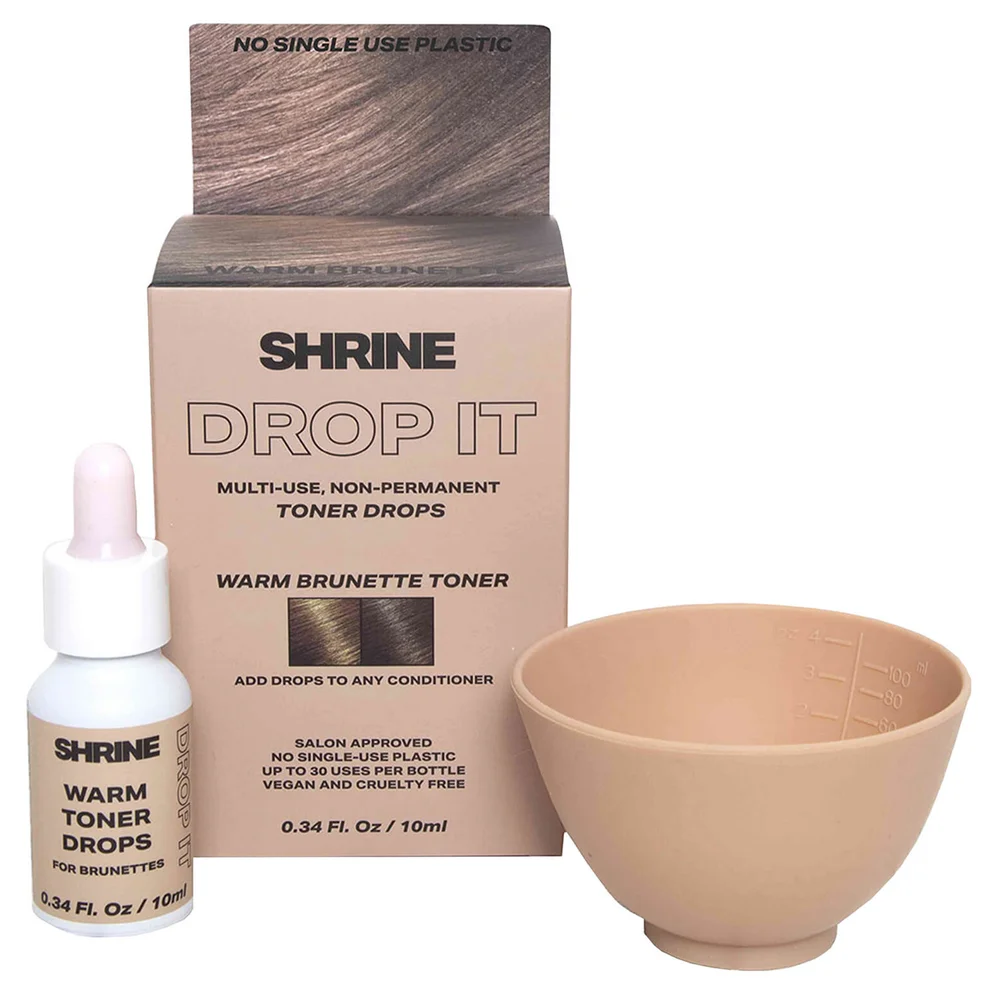 SHRINE Drop It Brunette Toner - Warm Imagen 1