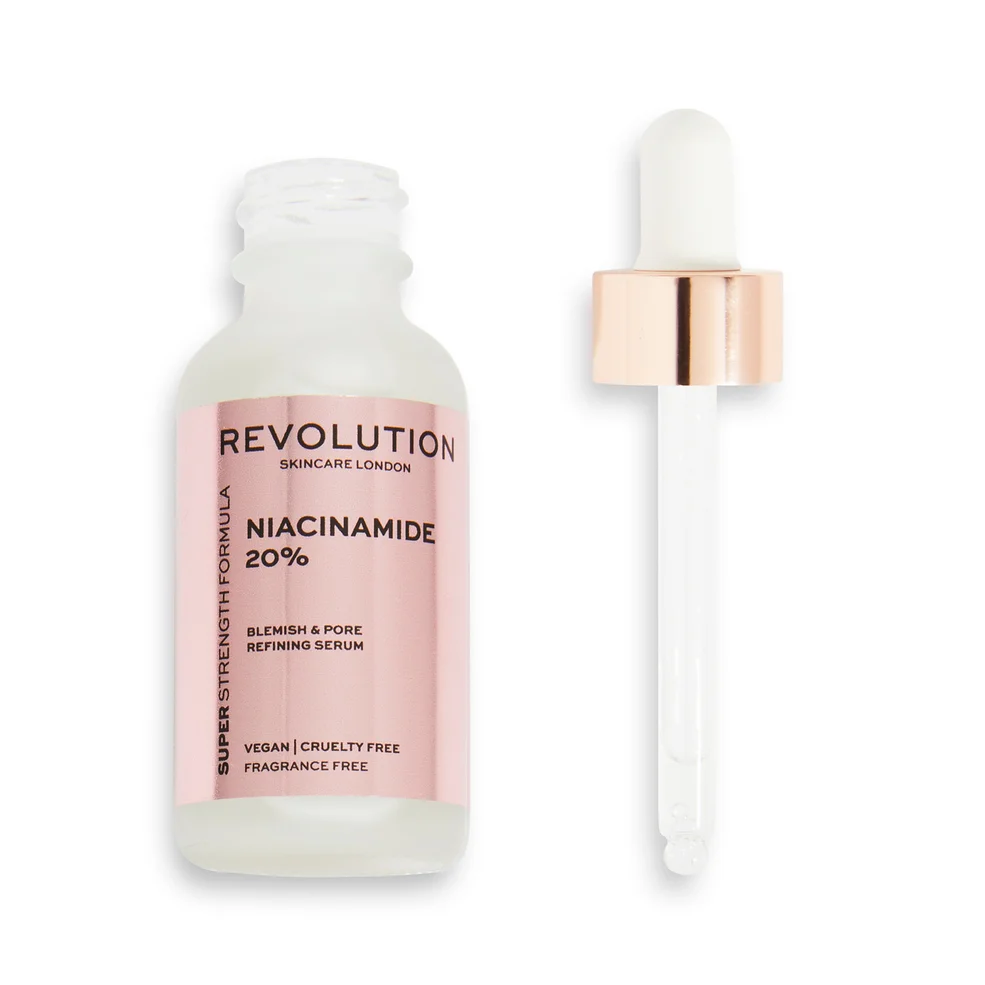 Revolution Skincare 20% Niacinamida Sérum antimanchas y refinador de poros Imagen 1