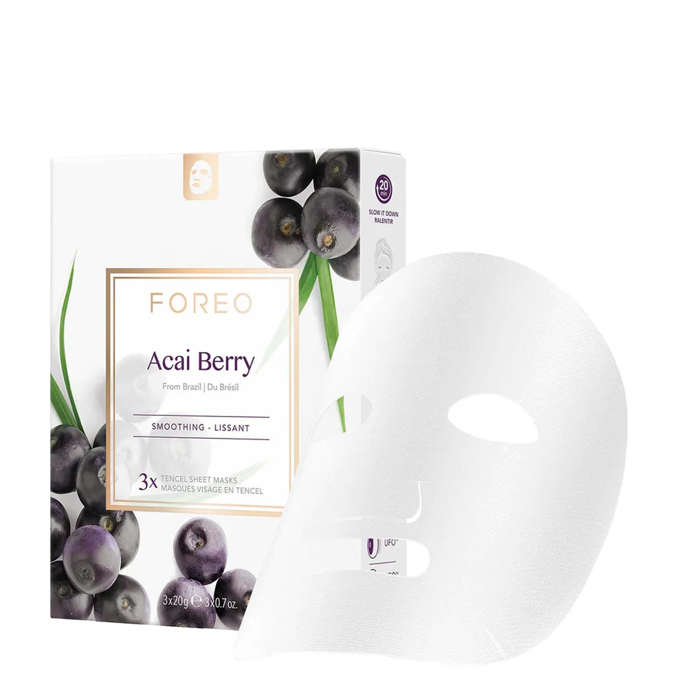 FOREO Acai Berry Firming Sheet Mask (3 Pack) Imagen 1
