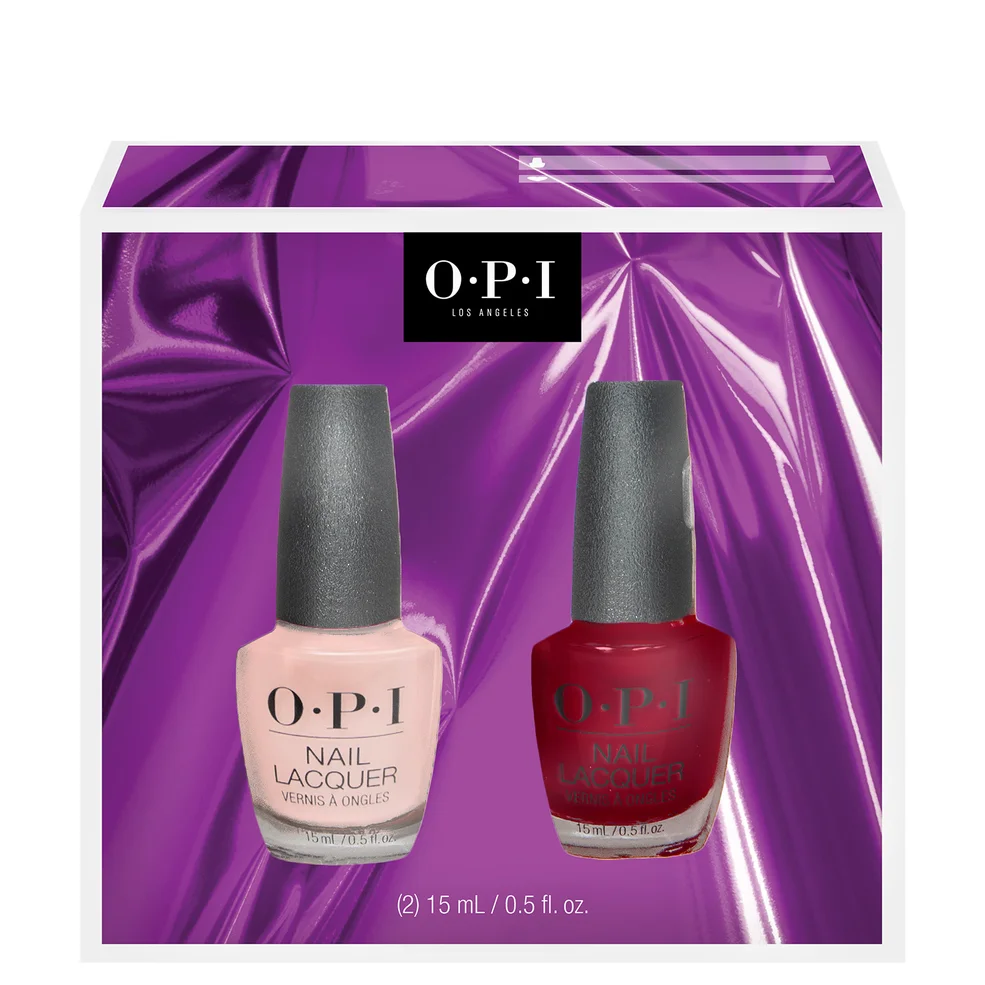 Set de regalo de esmalte de uñas OPI Celebration Collection Iconic Duo Imagen 1