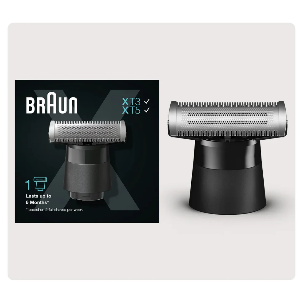 Braun Series X Replacement Blade Beard Trimmer Electric Shaver One Blade XT10 Imagen 1