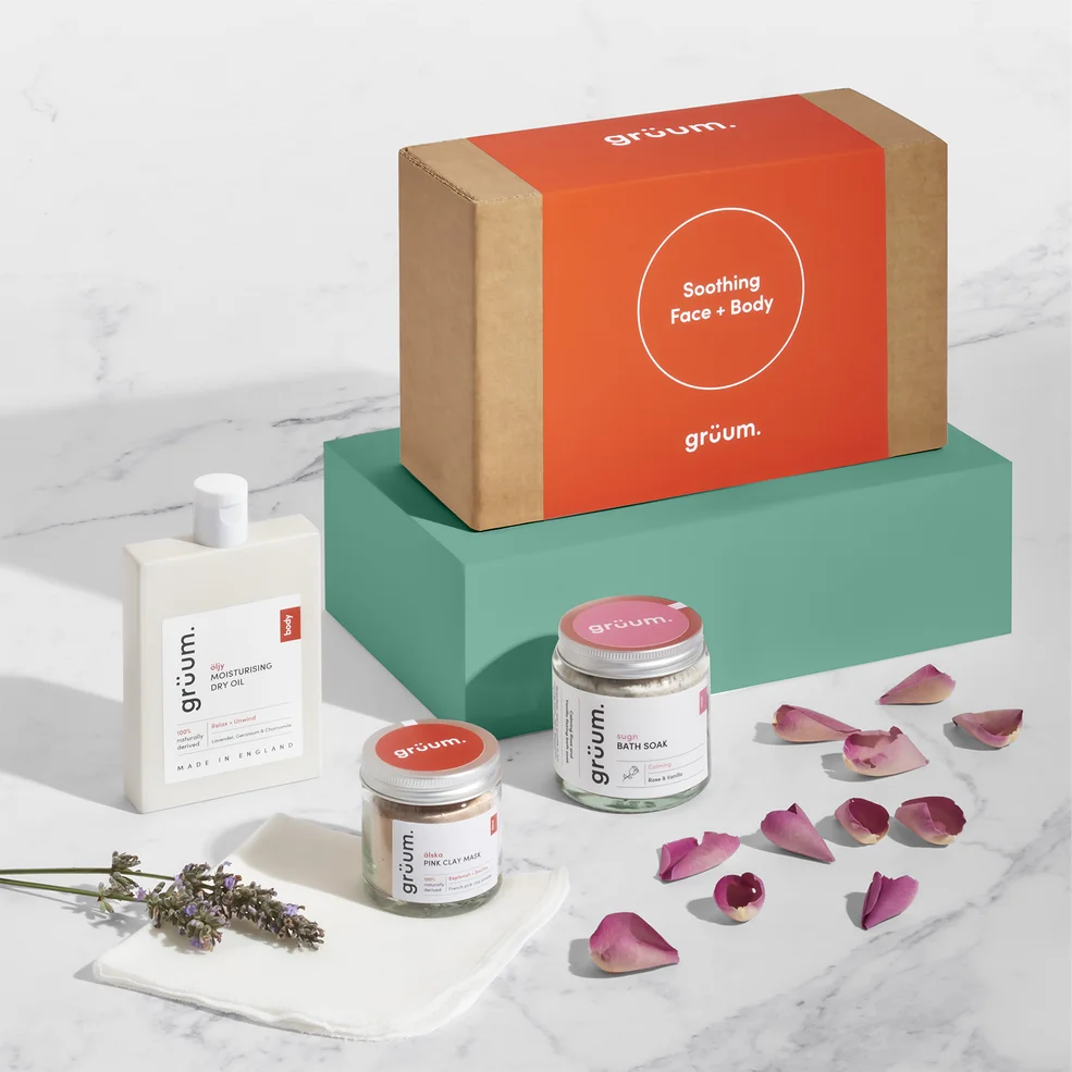 grüum Soothing Face and Body Gift Set Imagen 1