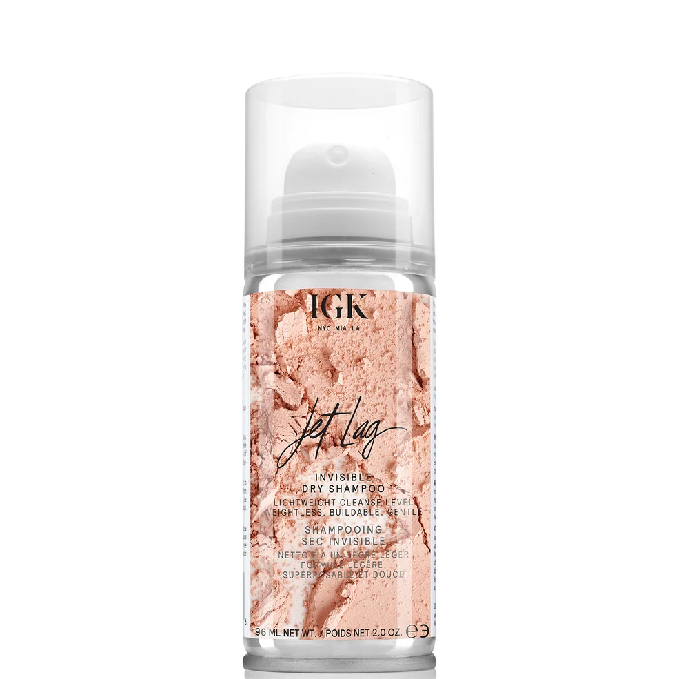 IGK Jet Lag Invisible Dry Shampoo Travel 96ml Imagen 1