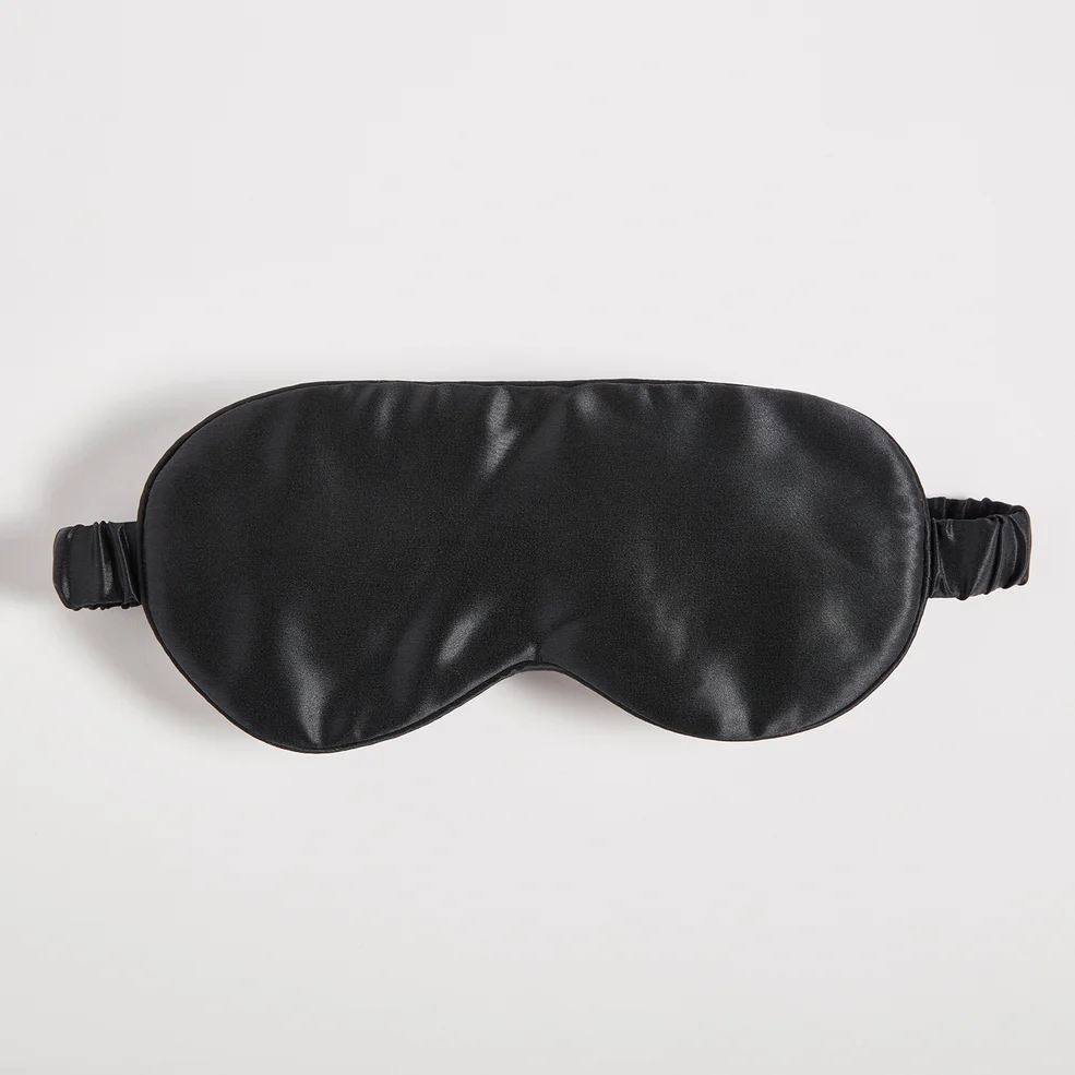 ïn home 100% Silk Eyemask - Black Imagen 1