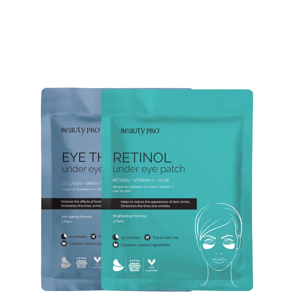 Paquete de rutina de ojos BeautyPro AM/PM (6 pares) Imagen 1