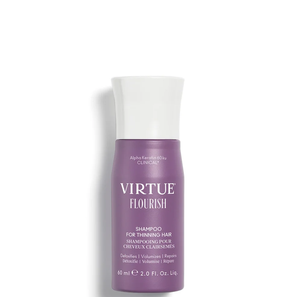 VIRTUE Flourish Shampoo for Thinning Hair 60ml Imagen 1