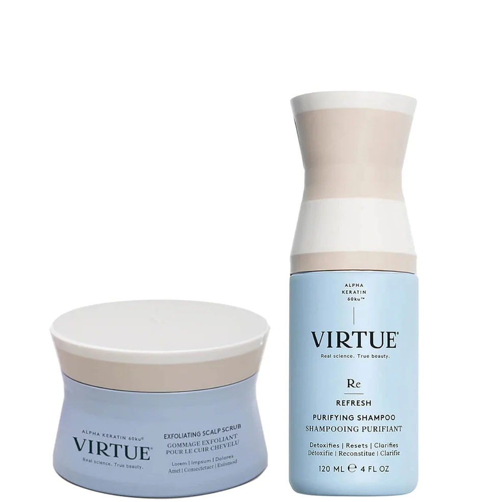 VIRTUE Purifying and Exfoliating Scalp Duo Imagen 1