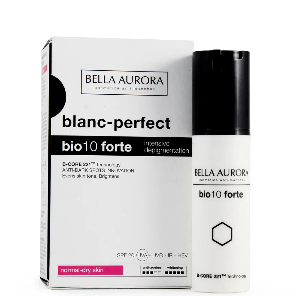 Bella Aurora Bio10 Forte Intensive Anti-Dark Spot Treatment Normal-Dry Skin 30ml Imagen 1