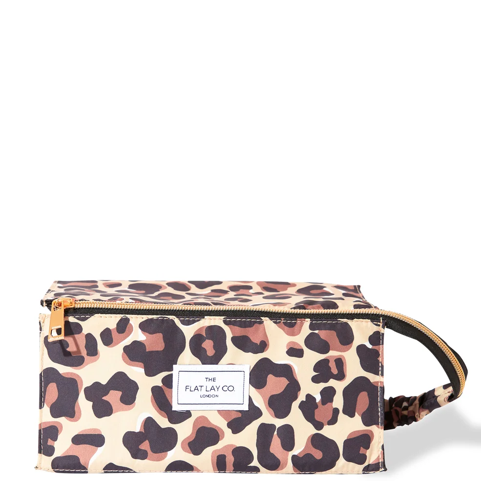 The Flat Lay Co. Open Flat Box Bag - Leopard Print Imagen 1