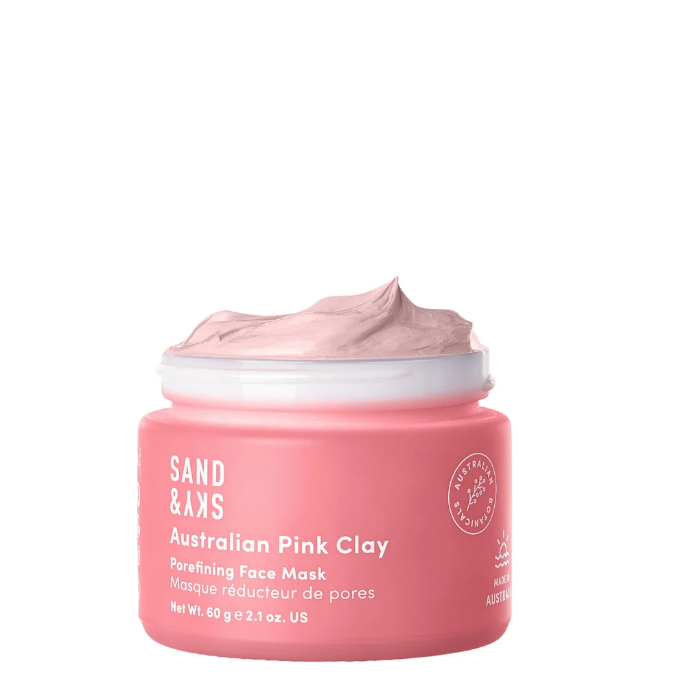 Sand & Sky Brilliant Skin Purifying Pink Clay Mask 60g Imagen 1