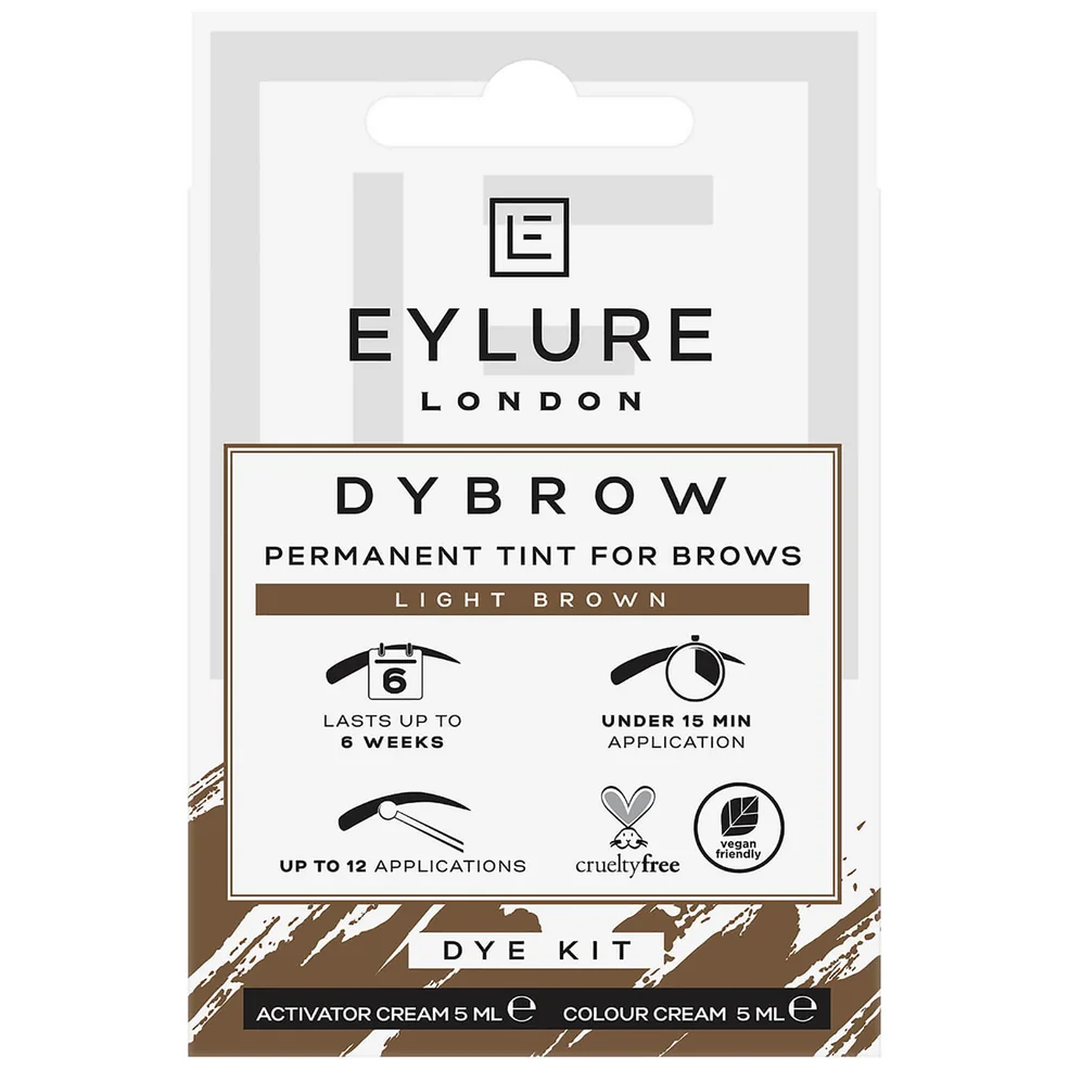 Eylure Dybrow Kit de pestañas marrón claro Imagen 1