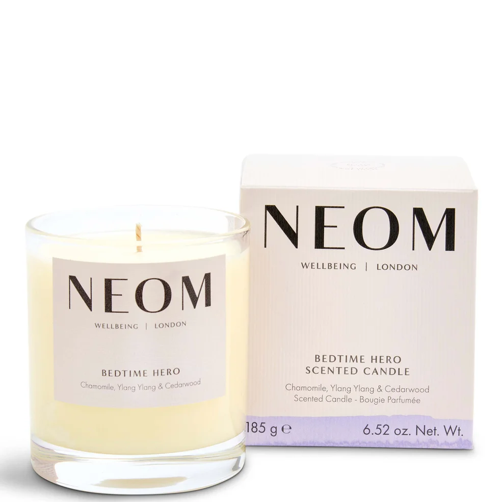 NEOM Bedtime Hero Standard Scented Candle 185g Imagen 1