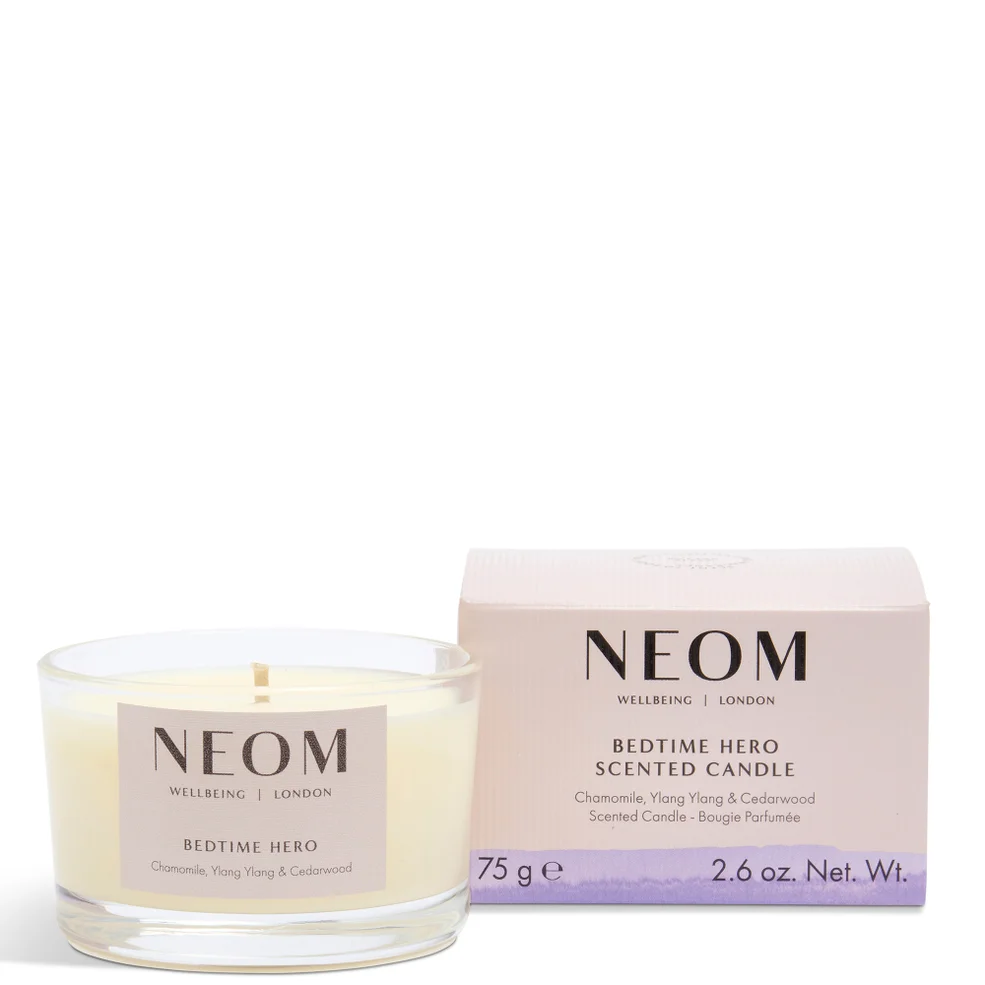 NEOM Bedtime Hero Travel Scented Candle 75g Imagen 1