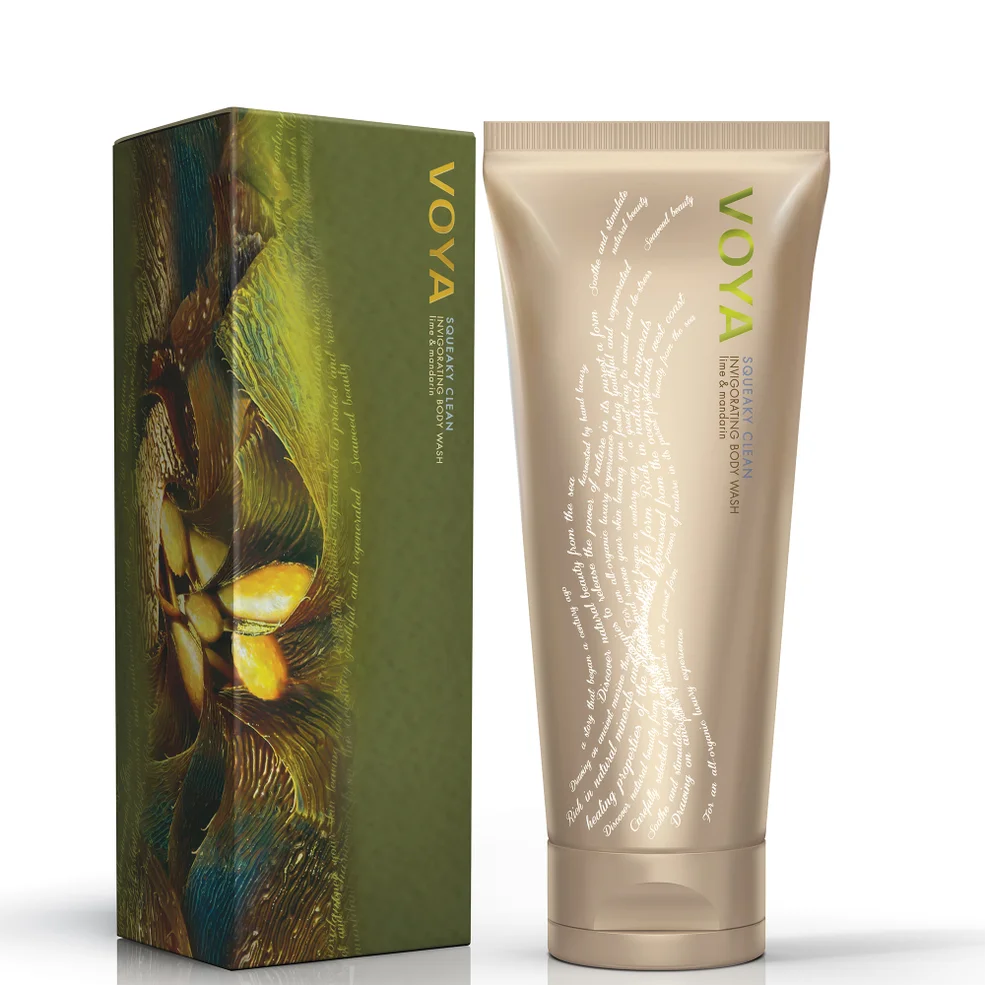 VOYA Squeaky Clean Invigorating Body Wash 200ml Imagen 1