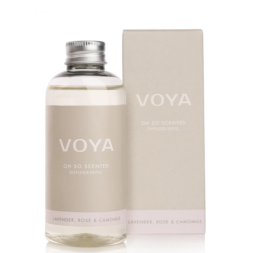 VOYA Oh So Scented Reed Diffuser Refill Lavender, Rose and Camomile 100ml Imagen 1