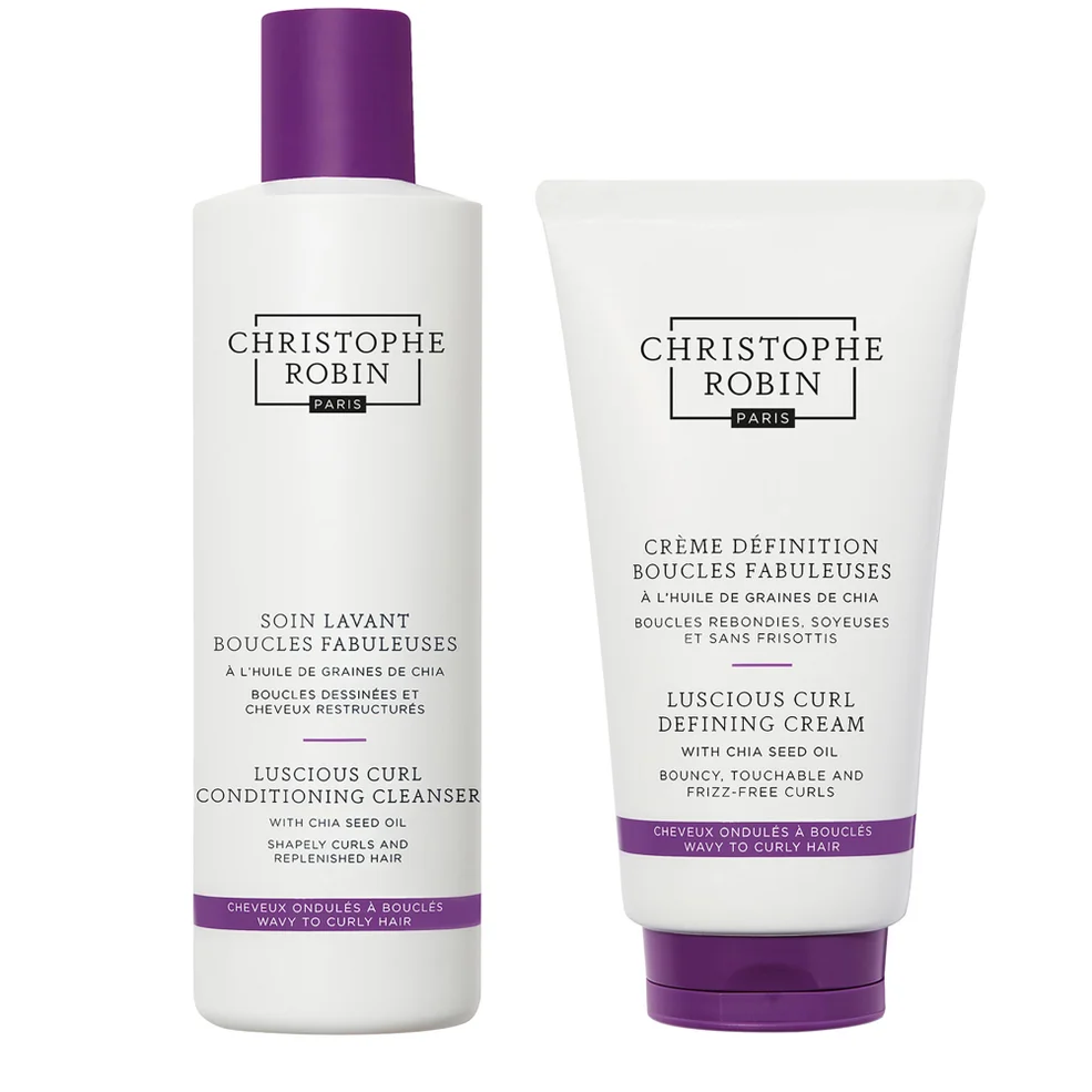 Christophe Robin Luscious Curl Regimen for Wavy to Curly Hair Imagen 1
