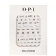 OPI Nail Decals x 2 Sheets
