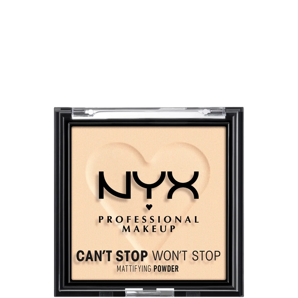 NYX Professional Makeup Can't Stop Won't Stop Mattifying Lightweight Powder 7g (Various Shades) Imagen 1