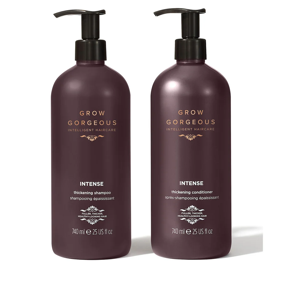 Grow Gorgeous Supersize Intense Thickening Shampoo and Conditioner Bundle Imagen 1