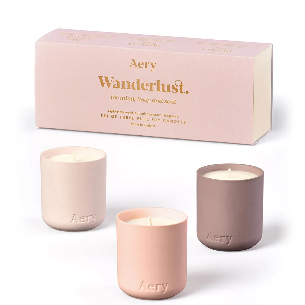 AERY Fernweh Wanderlust Candle Gift Set Imagen 1