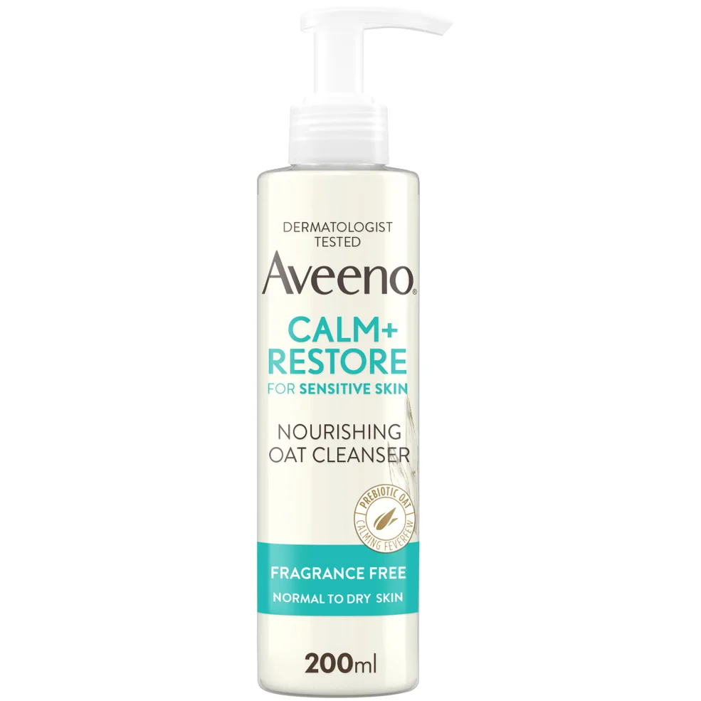 Aveeno Face Calm and Restore Nourishing Oat Cleanser 200ml Imagen 1