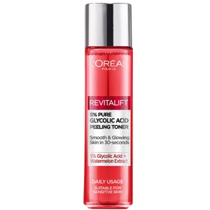 L’Oreal Paris 5% Glycolic Acid Peeling Toner 180ml - undefined undefined