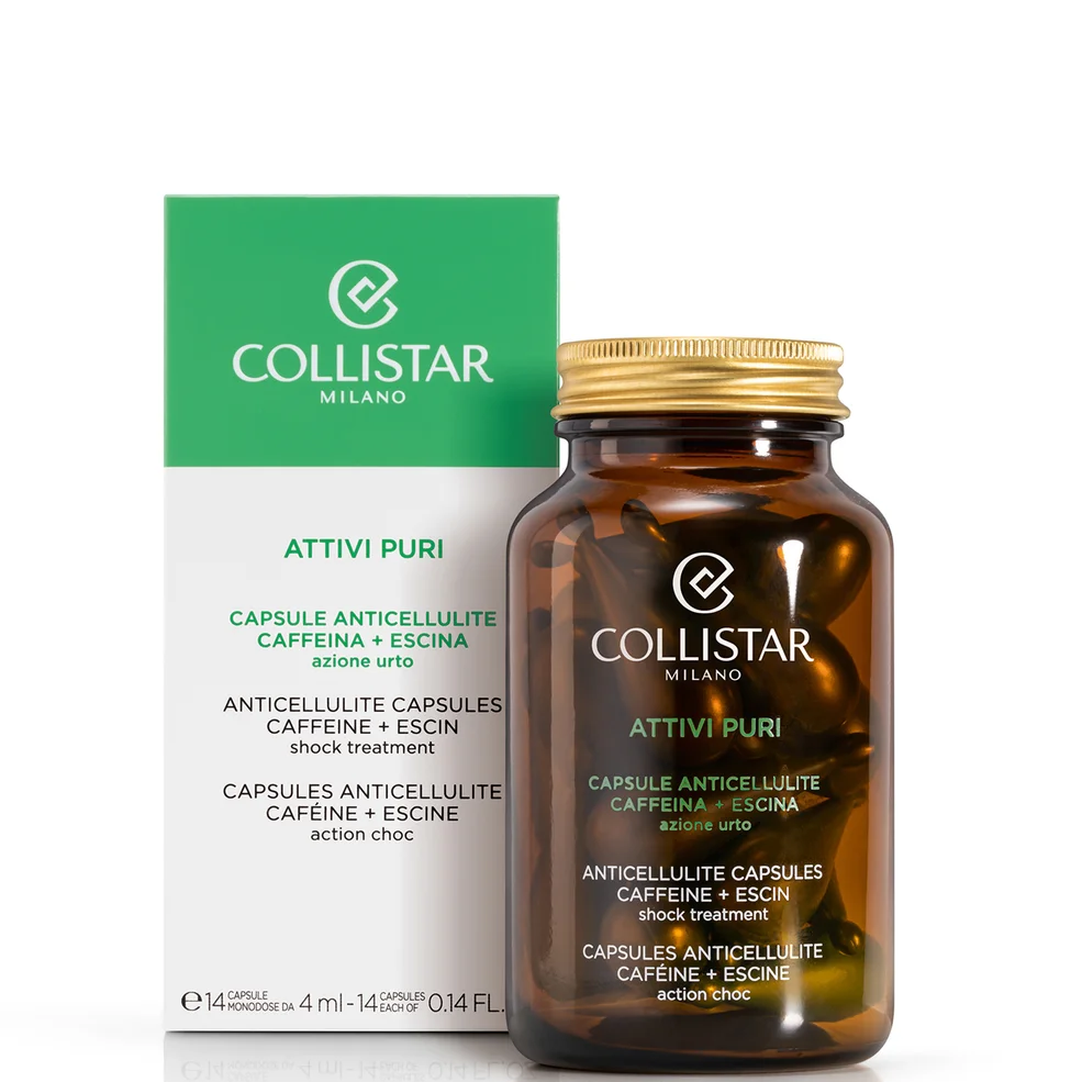 Collistar Pure Actives Cápsulas Anticelulíticas 56ml Imagen 1