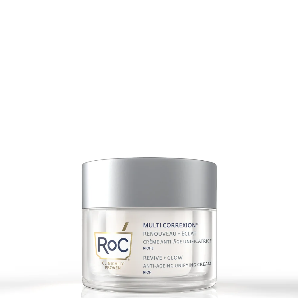 RoC Multi Correxion Revive and Glow Anti-Ageing Unifying Cream Rich 50ml Imagen 1