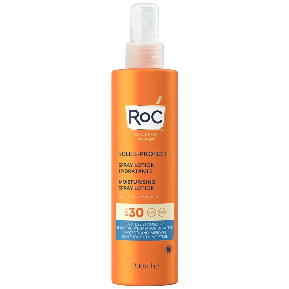 RoC Soleil-Protect Moisturising Spray Lotion SPF30 200ml Imagen 1