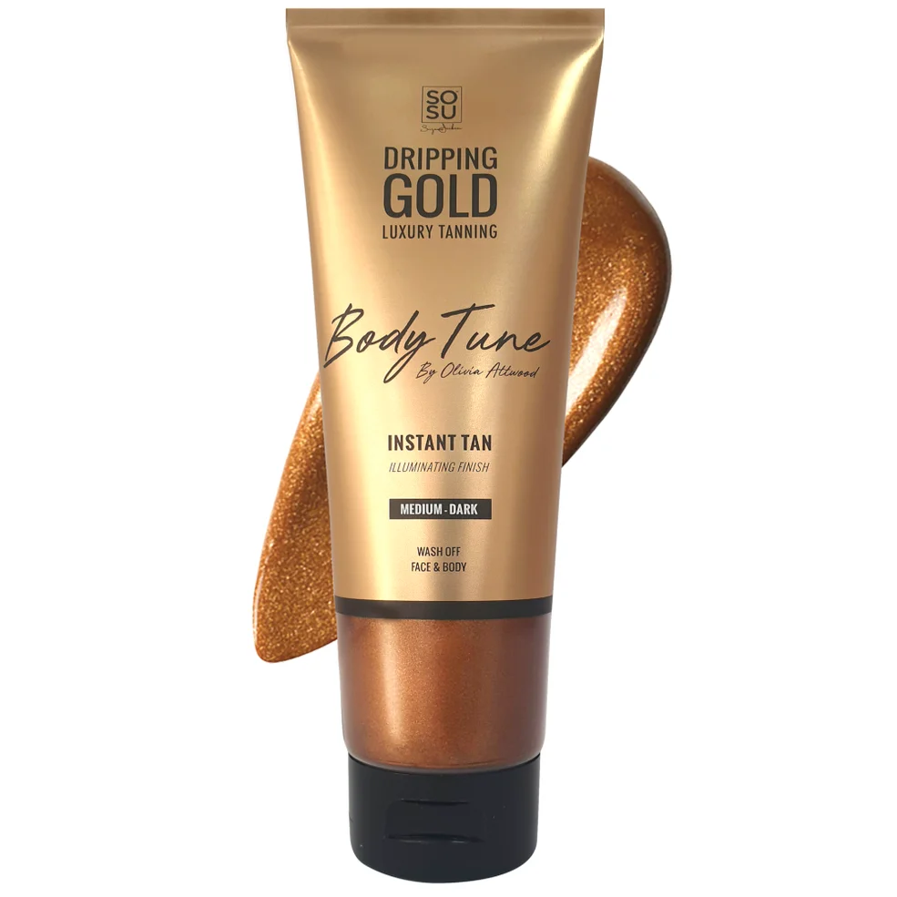 Bronceador Dripping Gold Bodytune Shimmer de SOSU - 125 ml (varios colores) Imagen 1