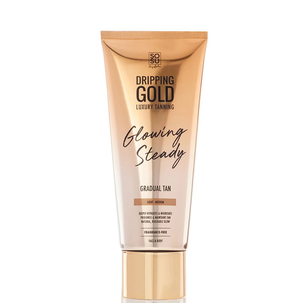 Loción bronceadora gradual Dripping Gold de SOSU - 230 g (varios colores) Imagen 1