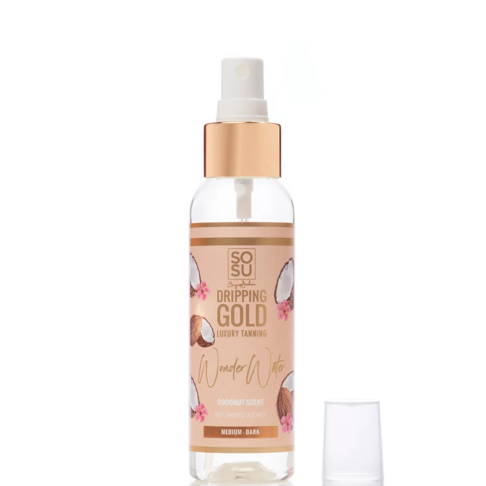 Bronceador Dripping Gold Wonder Water de coco de - Medio-oscuro - 100 ml Imagen 1