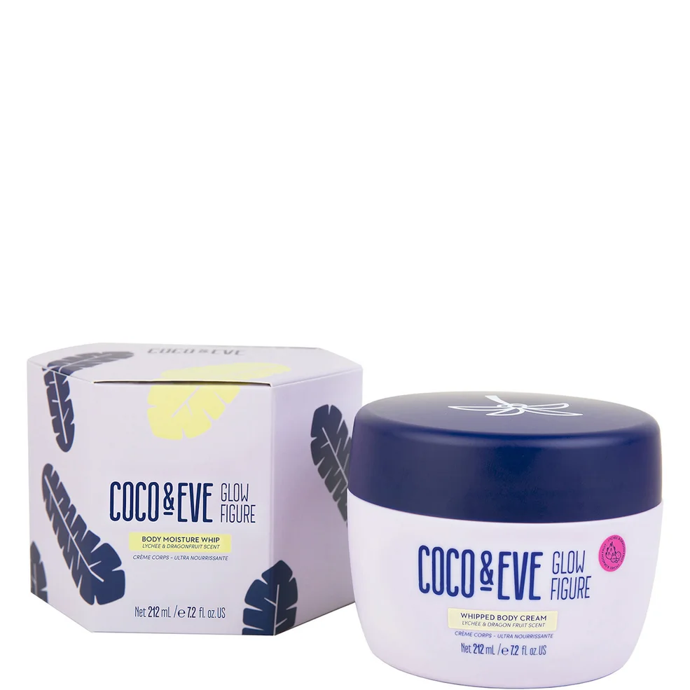 Coco & Eve Glow Figure Crema Corporal con Aroma a Lichi y Fruta del Dragón – 212ml Imagen 1