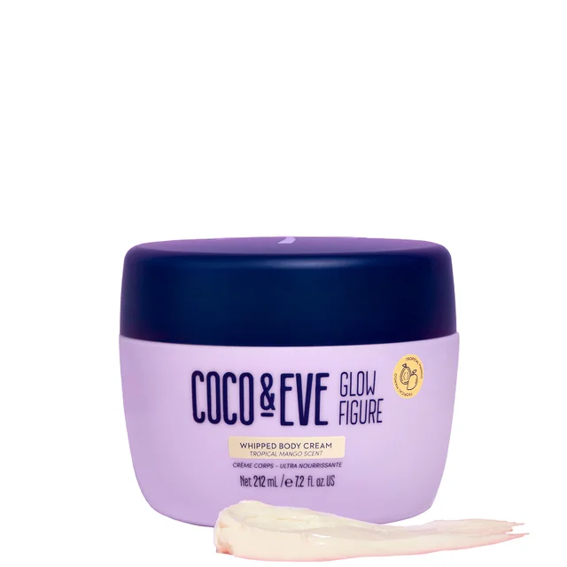 Coco & Eve Glow Figure Whipped Crema Corporal con Aroma a Mango Tropical - 212ml