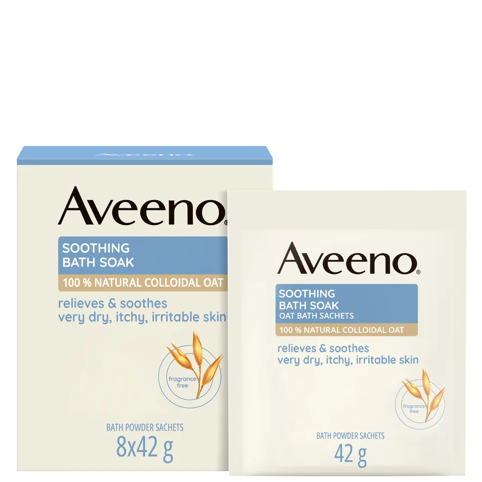 Aveeno Soothing Bath Soak 8 x 42g Imagen 1
