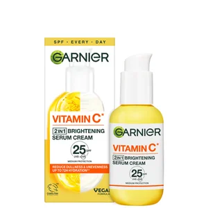 Garnier Vitamin C Serum Cream with 20% Vitamin C and SPF25 50ml - undefined undefined