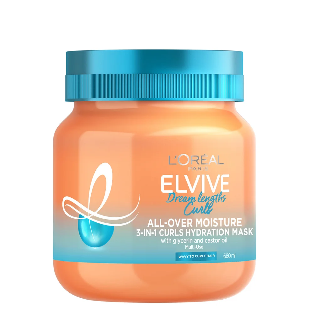 L'Oréal Paris Elvive Dream Lengths 3-in-1 Curls Hydration Mask 200ml Imagen 1