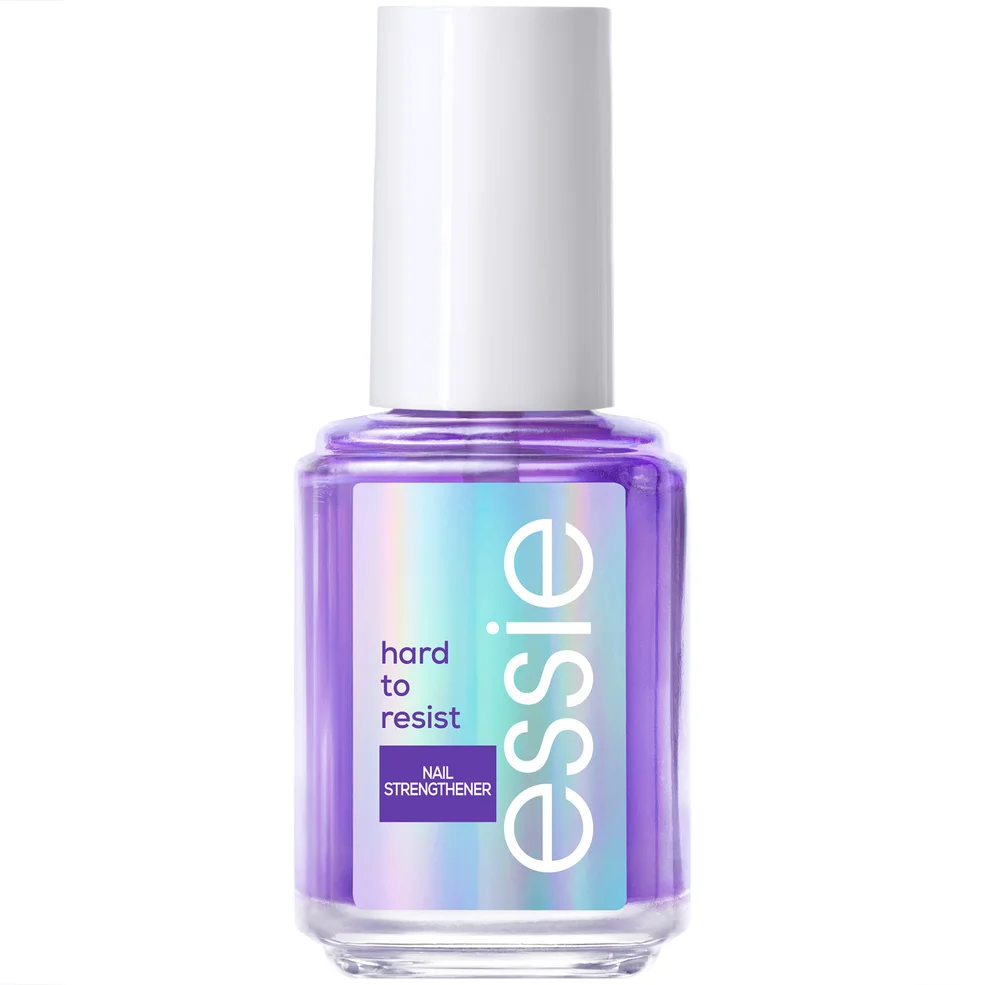 Fortalecedor de uñas Nail Care Hard To Resist de essie - tinte púrpura 13,5 ml Imagen 1