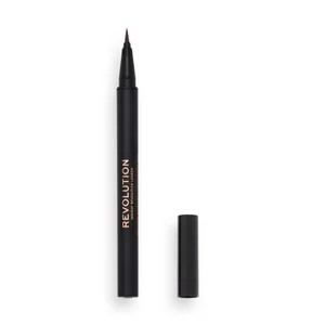 Makeup Revolution Hair Stroke Brow Pen 0.5ml (Various Shades) - Shade Medium Brown