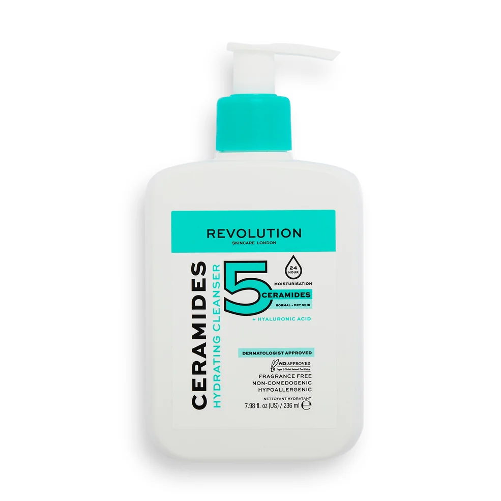 Revolution Skincare Ceramides Hydrating Cleanser 236ml Imagen 1