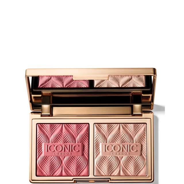 Dúo Silk Glow de ICONIC London - Rose Glow
