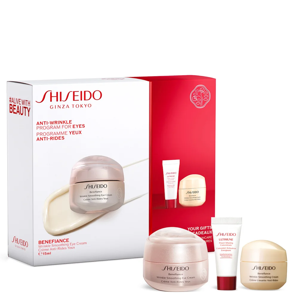 Shiseido Benefiance Wrinkle Smoothing Eye Set Imagen 1