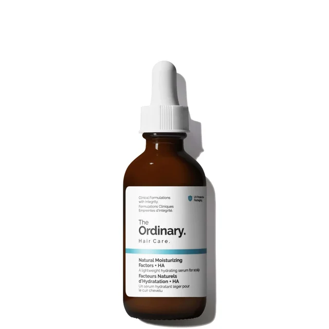 Crema Natural Moisturising Factors and HA para el cabello y cuero cabelludo de The Ordinary (60 ml)